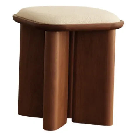 Gabrielle Paris - Lazarus pouffe  | Walnut