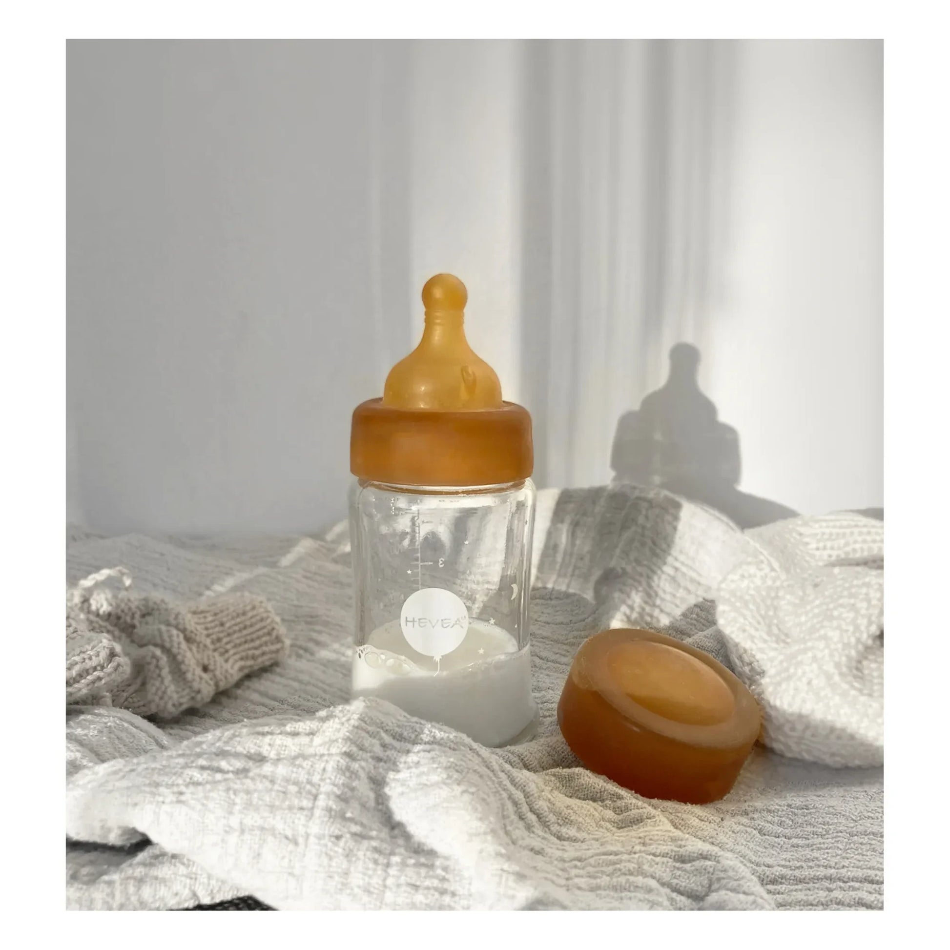 Hevea - Wide Neck Baby Bottle Teat - Slow Flow