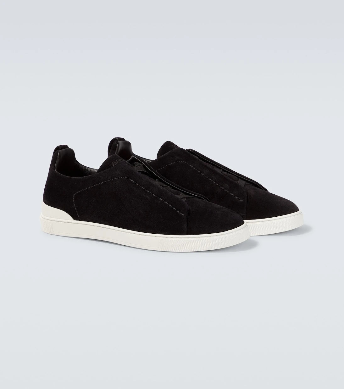 Zegna - Triple Stitch suede sneakers
