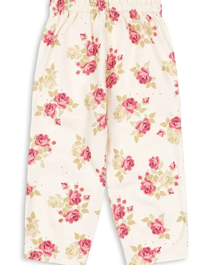 Konges Sløjd MAGOT FRILL PANTS GOTS Çocuk Jean Pantolon