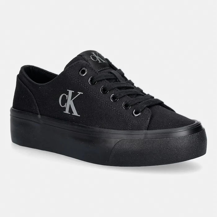 Calvin Klein VULC FLATFORM LOW CANVAS MG düşük kadın sneaker