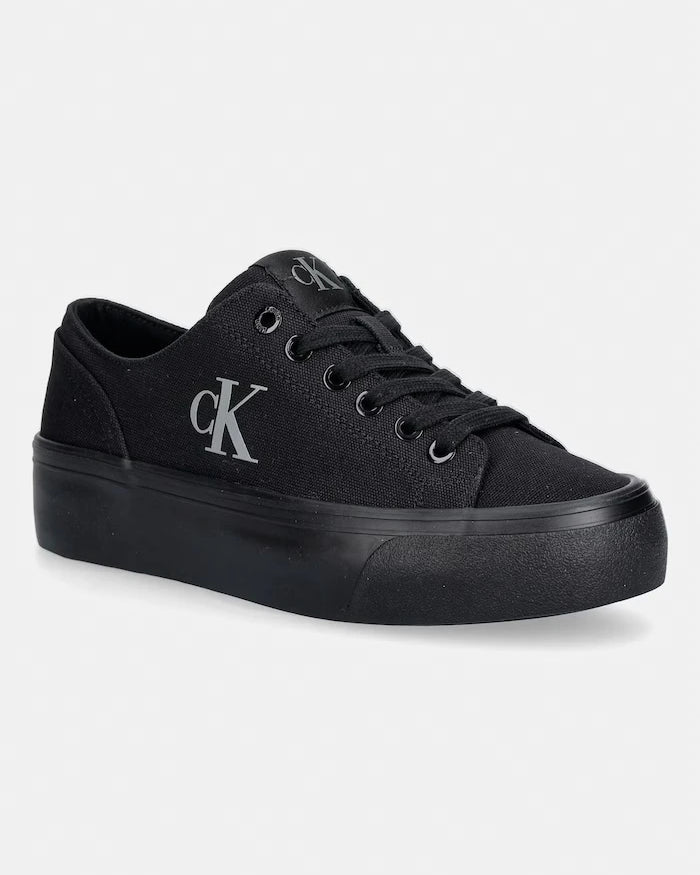 Calvin Klein VULC FLATFORM LOW CANVAS MG düşük kadın sneaker