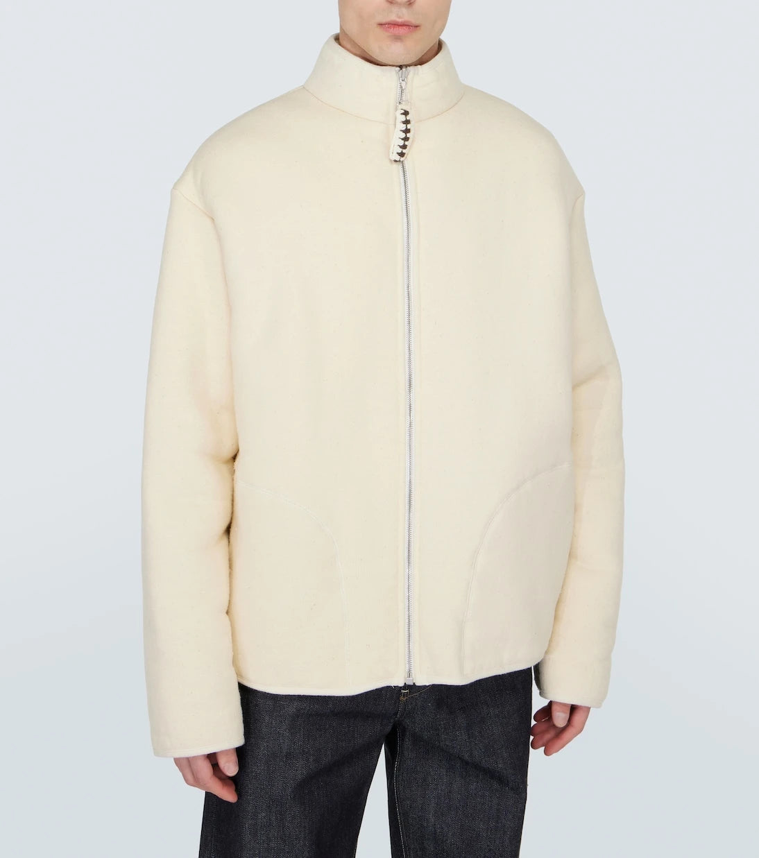 Jil Sander - Cotton fleece jacket