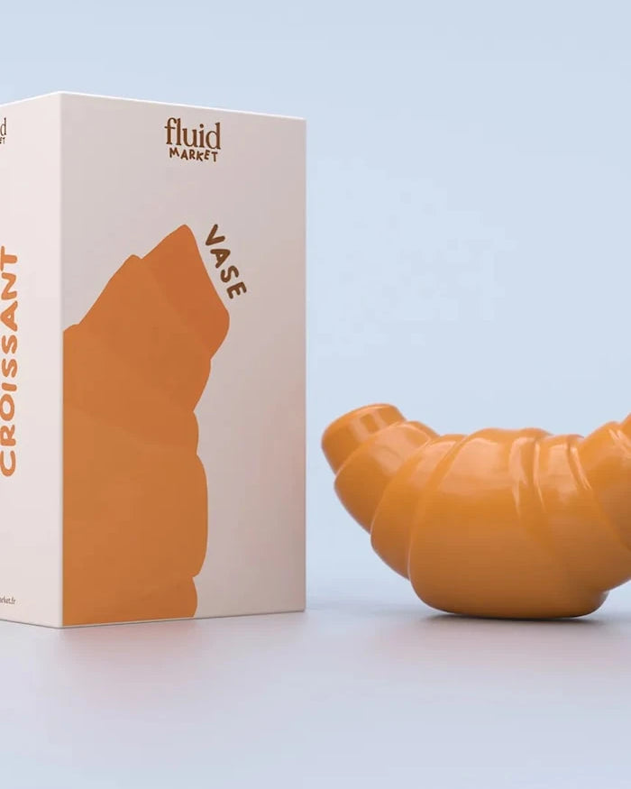 Fluid Market Croissant Dekoratif Vazo