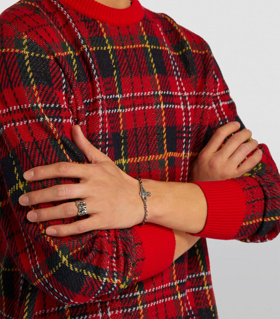 Mini Bas Relief Orb Bracelet