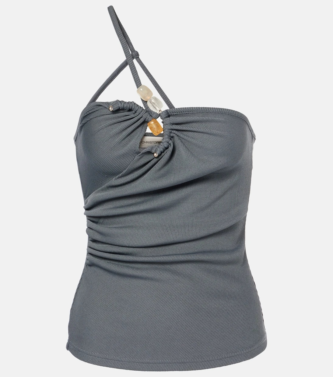 Christopher Esber - Concave Stone asymmetric top