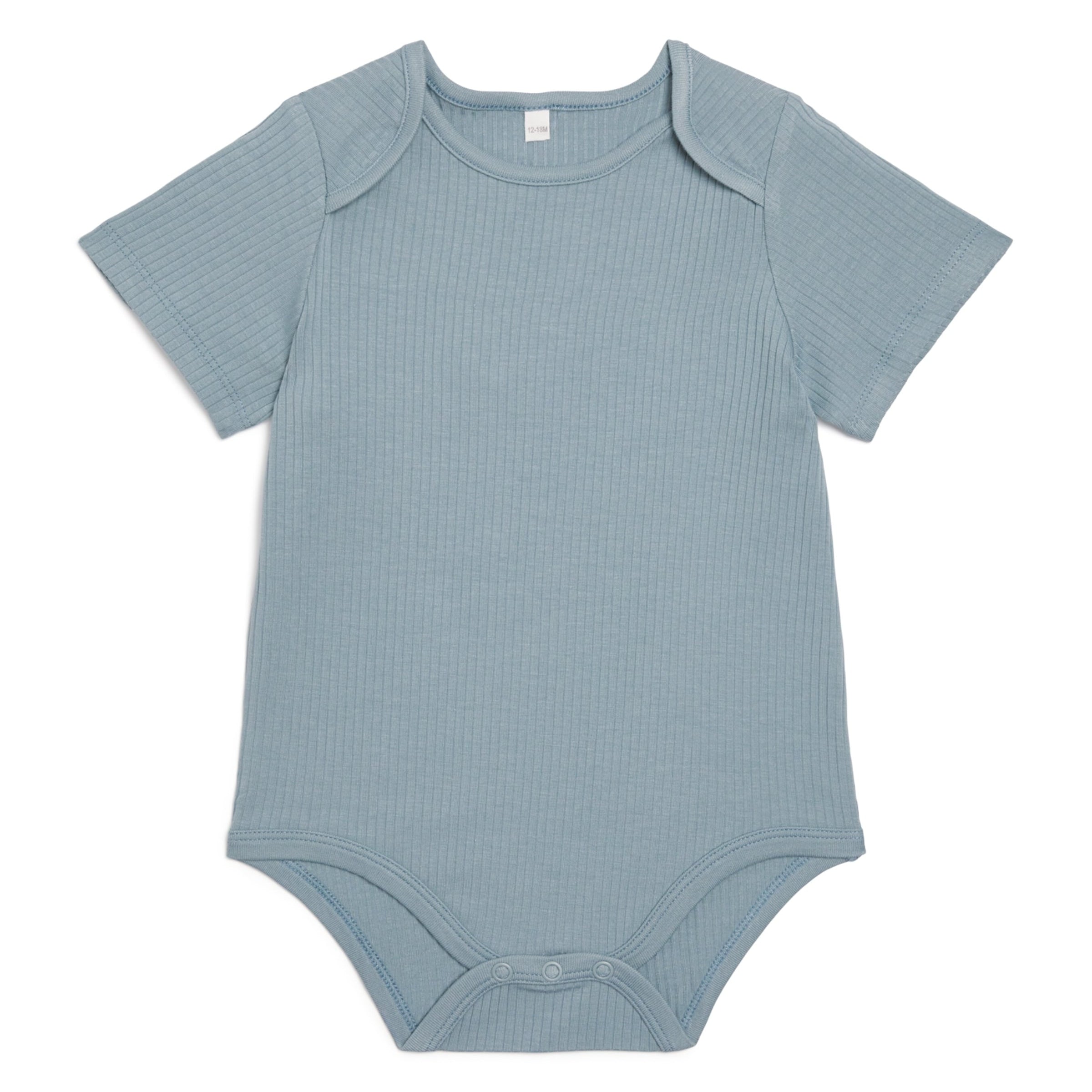 Bamboo-Blend Short-Sleeve Bodysuit (0-18 Months)