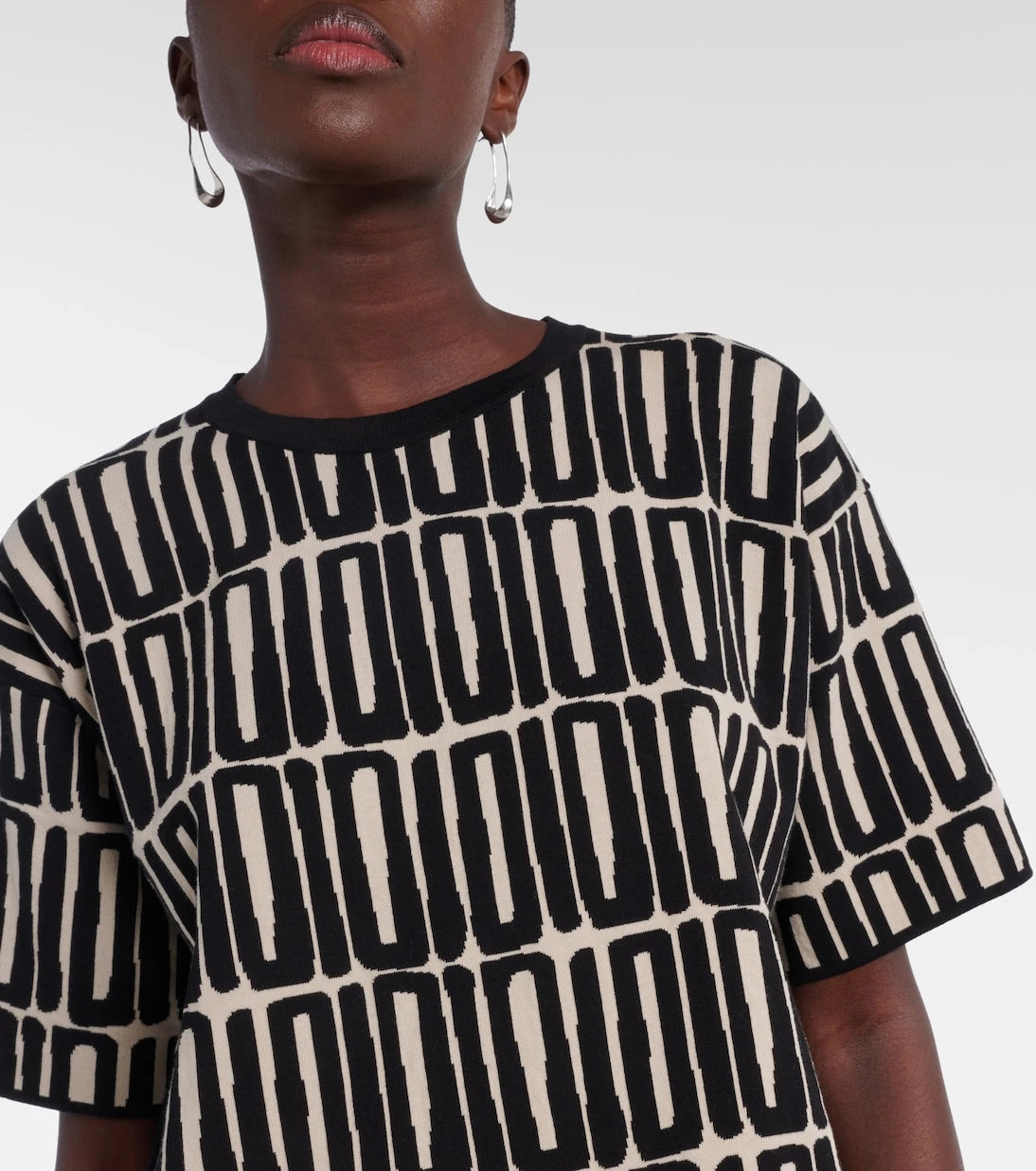 'S Max Mara - Ospite cotton minidress