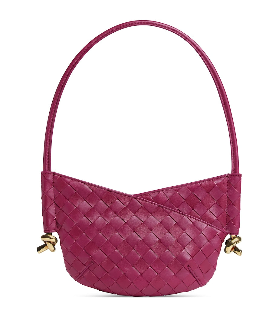 Pink Mini Lambskin Solstice Shoulder Bag