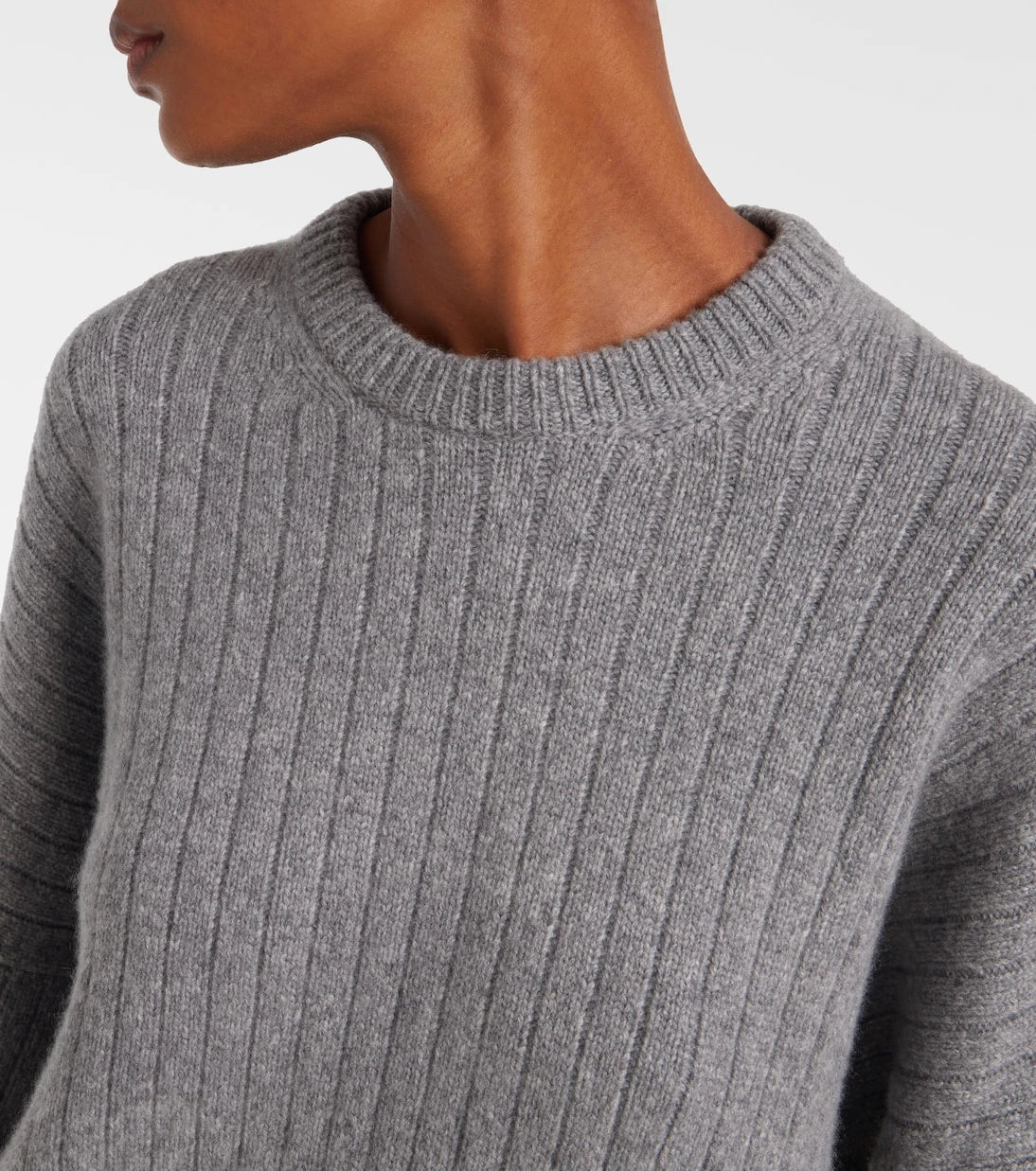 Khaite - Lennox ribbed-knit cashmere sweater