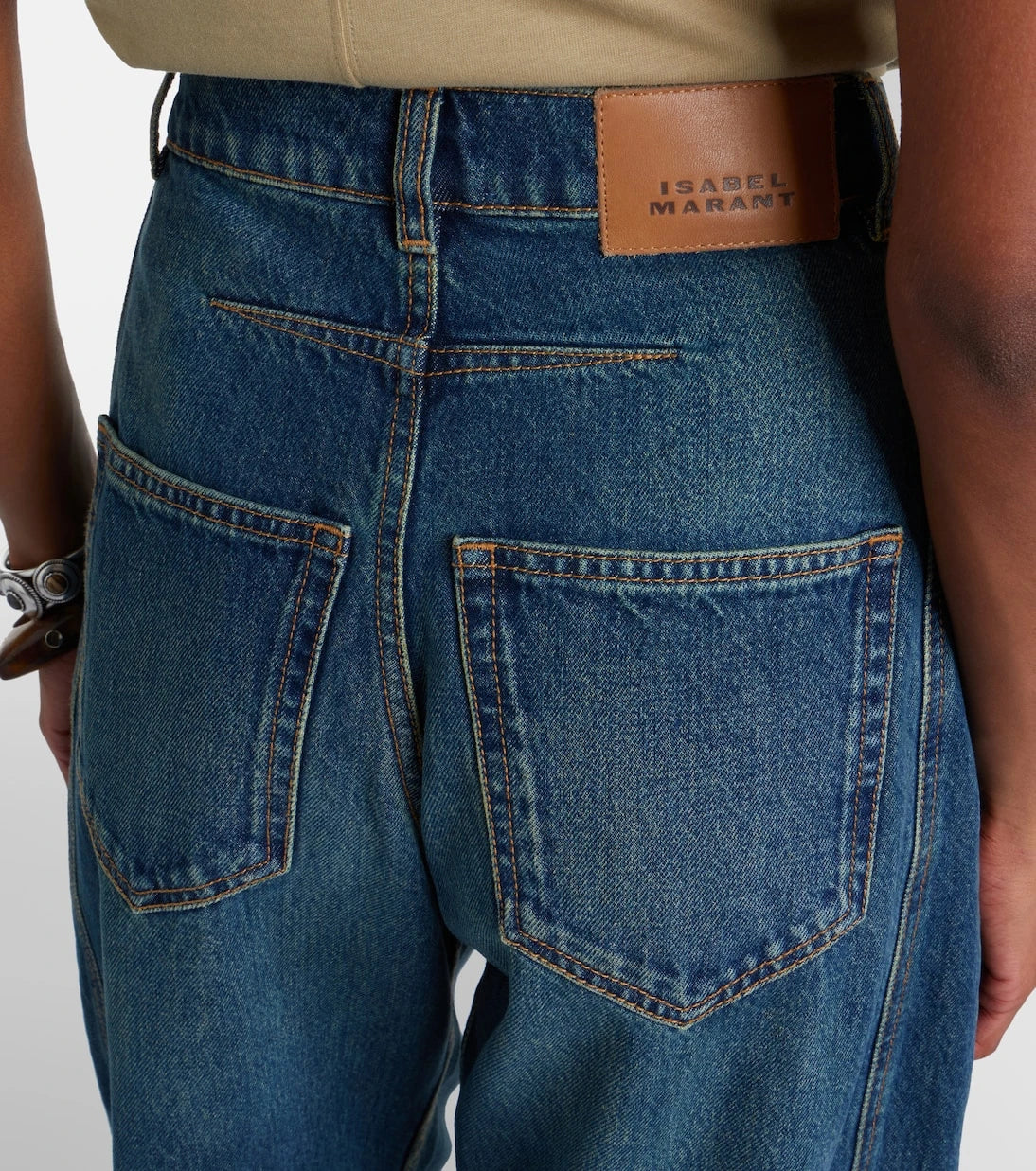 Isabel Marant - Lishaga barrel-leg jeans