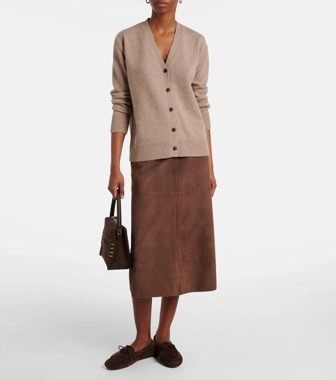 'S Max Mara - Cedro كارديجان من الصوف والكشمير
