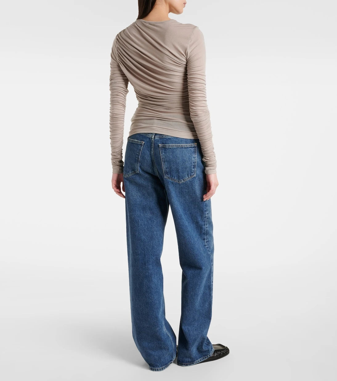 Agolde - Tania Twist ruched top