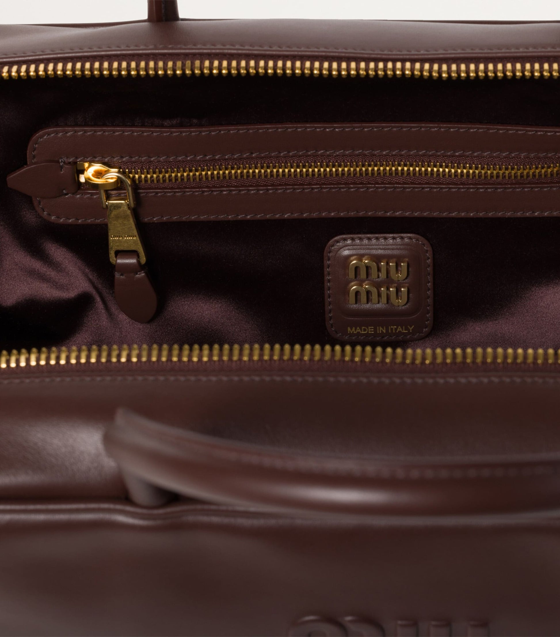 Leather Beau Top-Handle Bag