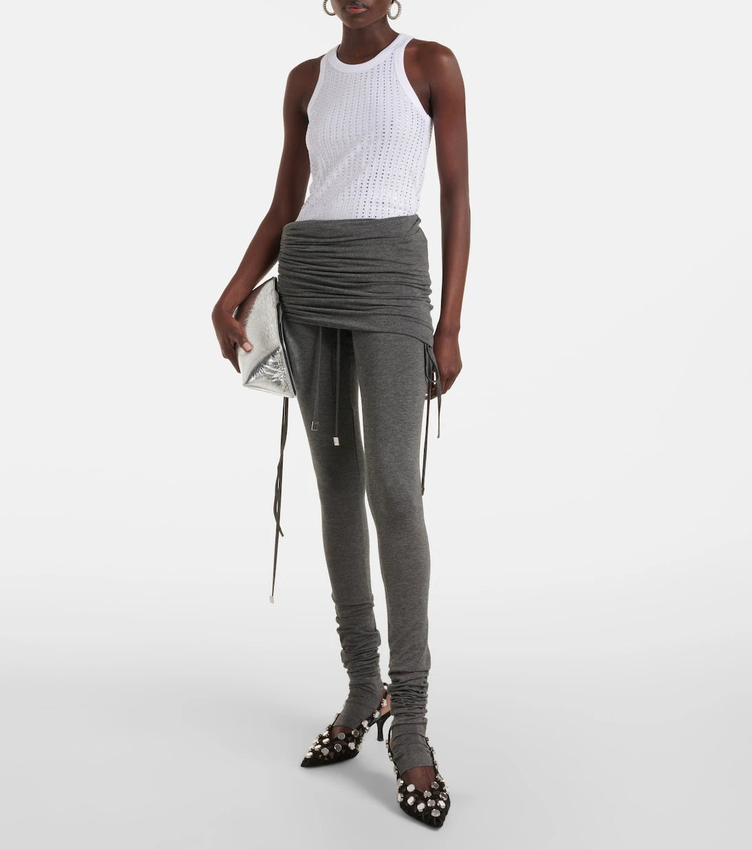 The Attico - Jersey jumpsuit
