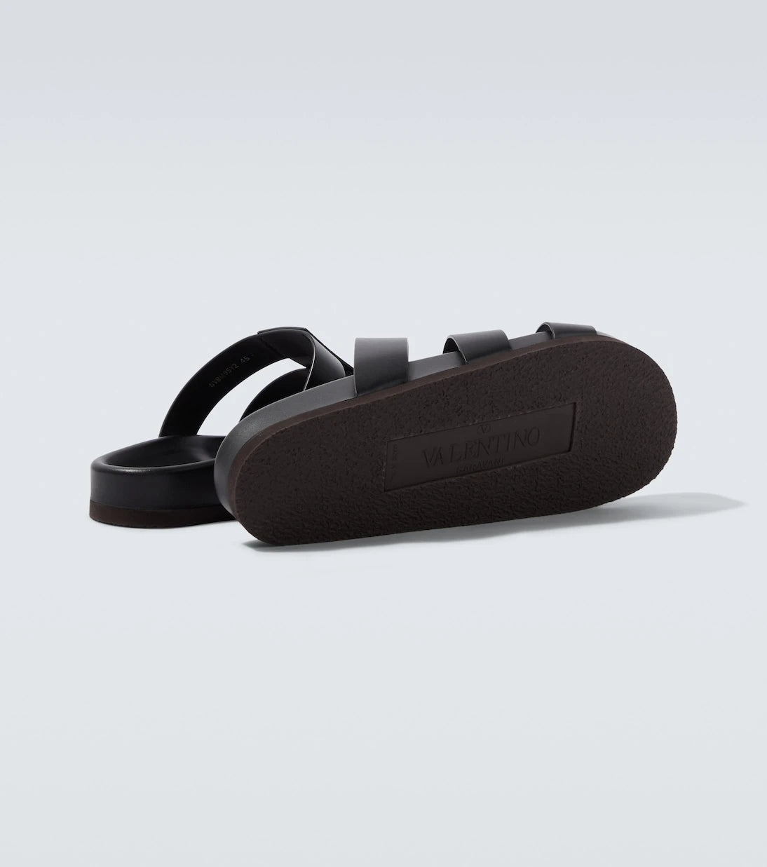 Valentino Garavani - Studshield VLogo leather sandals