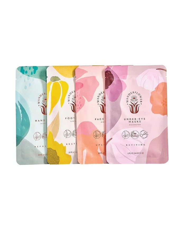 Комплект маски Wanderflower Sheet Mask Set (4 броя)