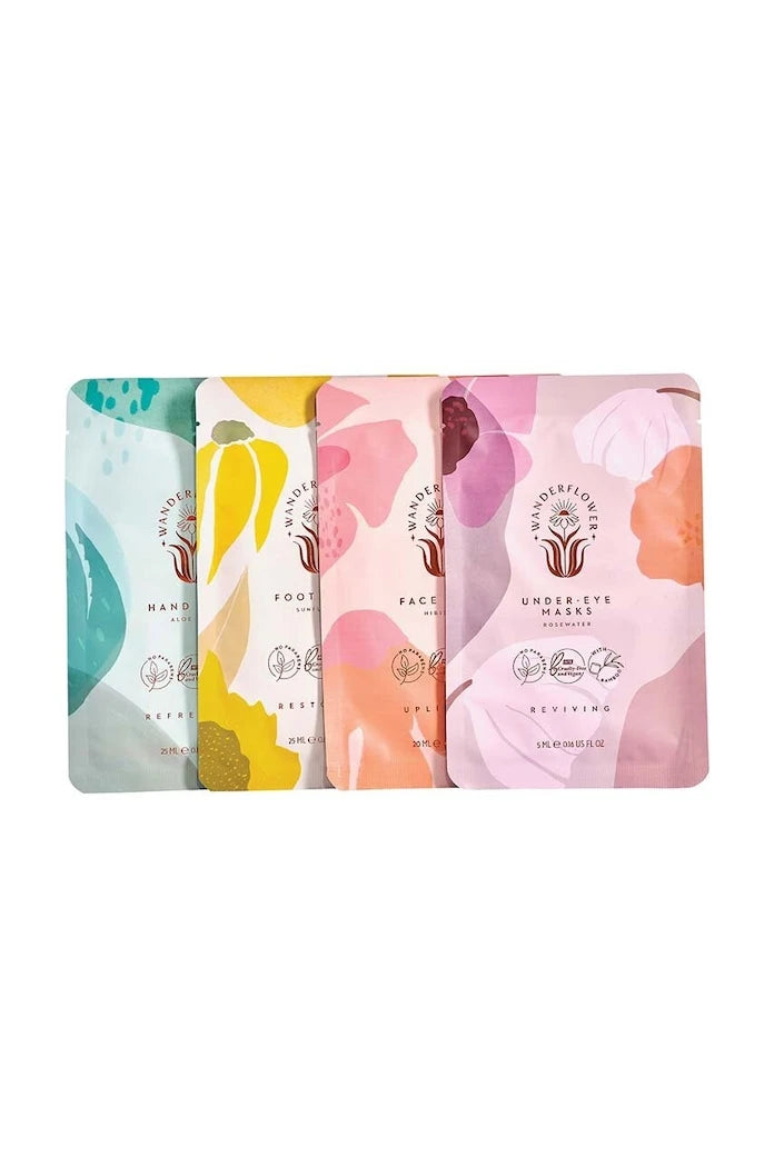 Комплект маски Wanderflower Sheet Mask Set (4 броя)