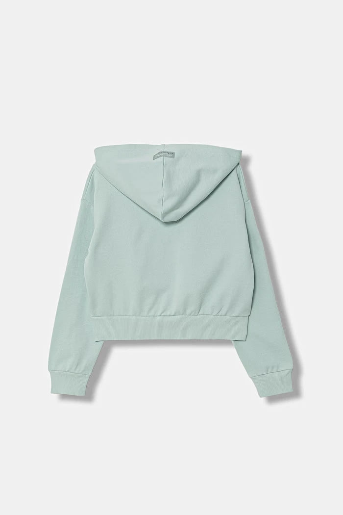 United Colors of Benetton Pamuklu Çocuk Fermuarlı Sweatshirt