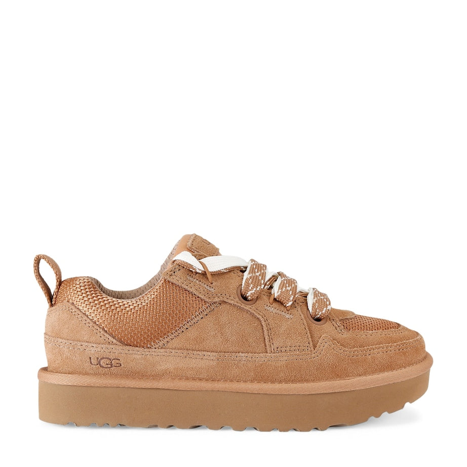 UGG Beige Suede Lo Lowmel Sneakers