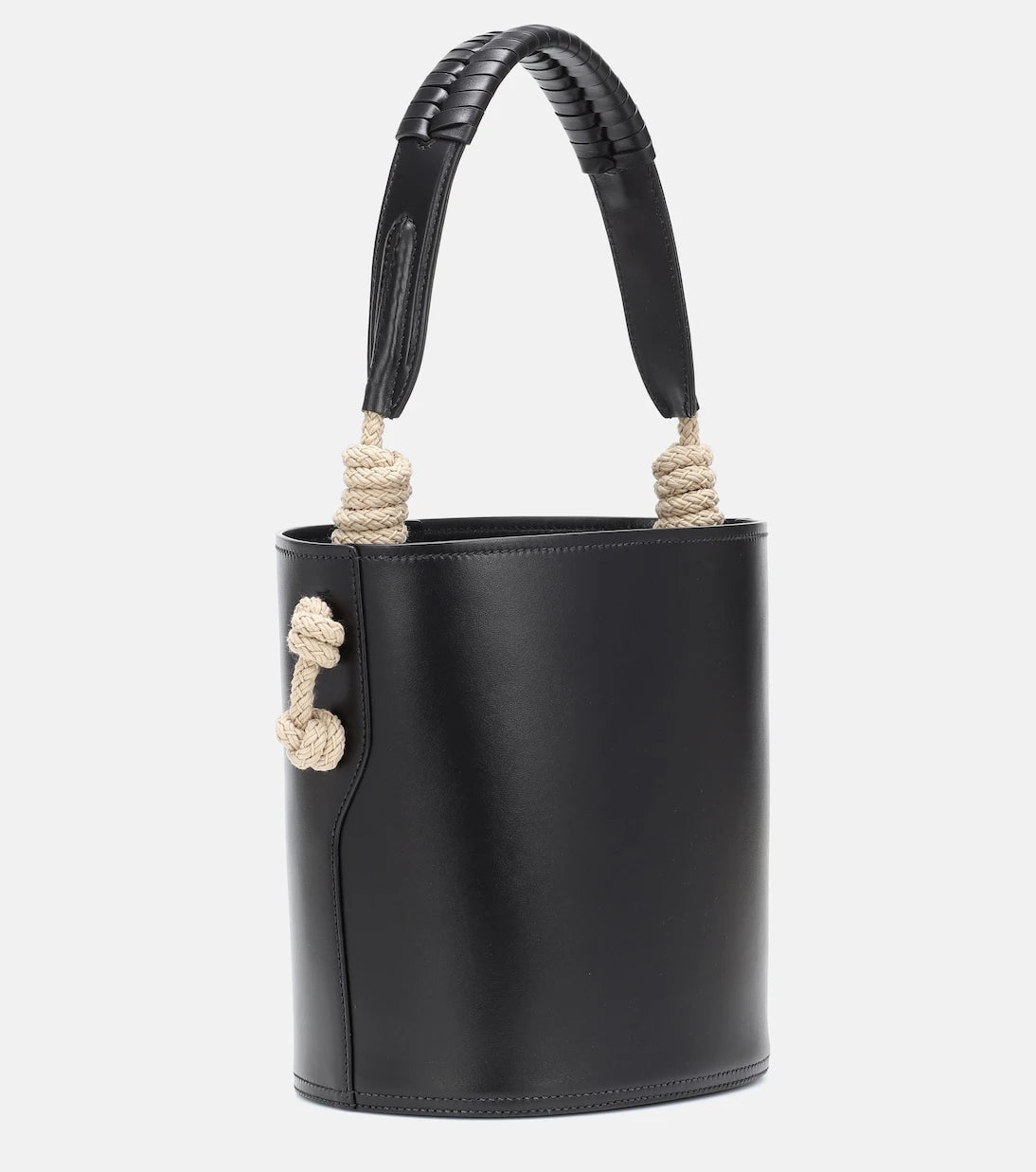 Prada - Tambour leather bucket bag