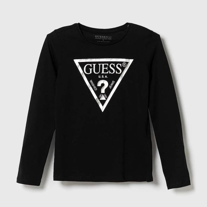 Детска блуза с дълги ръкави Guess