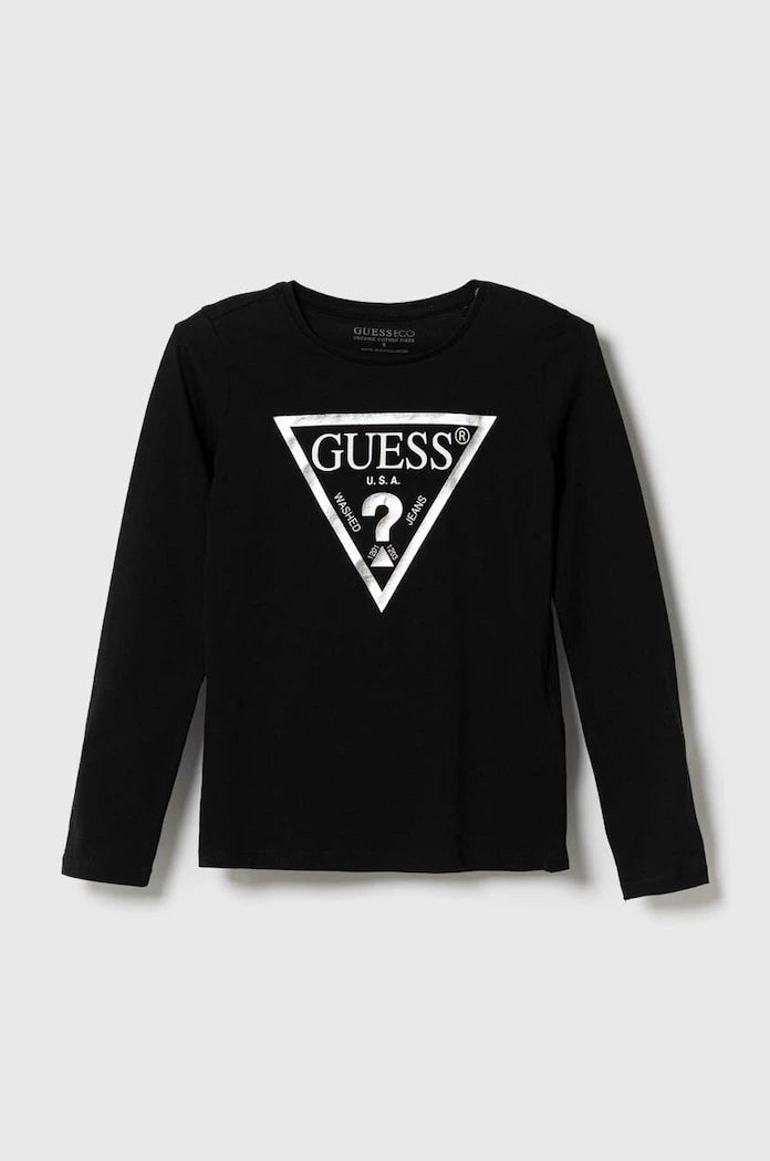 Детска блуза с дълги ръкави Guess