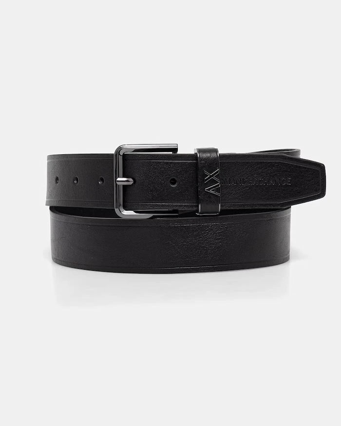 Armani Exchange Erkek Deri Kemer