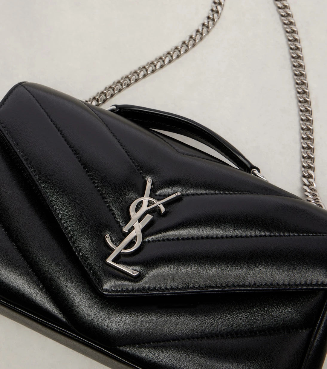 Saint Laurent - Loulou Small leather shoulder bag