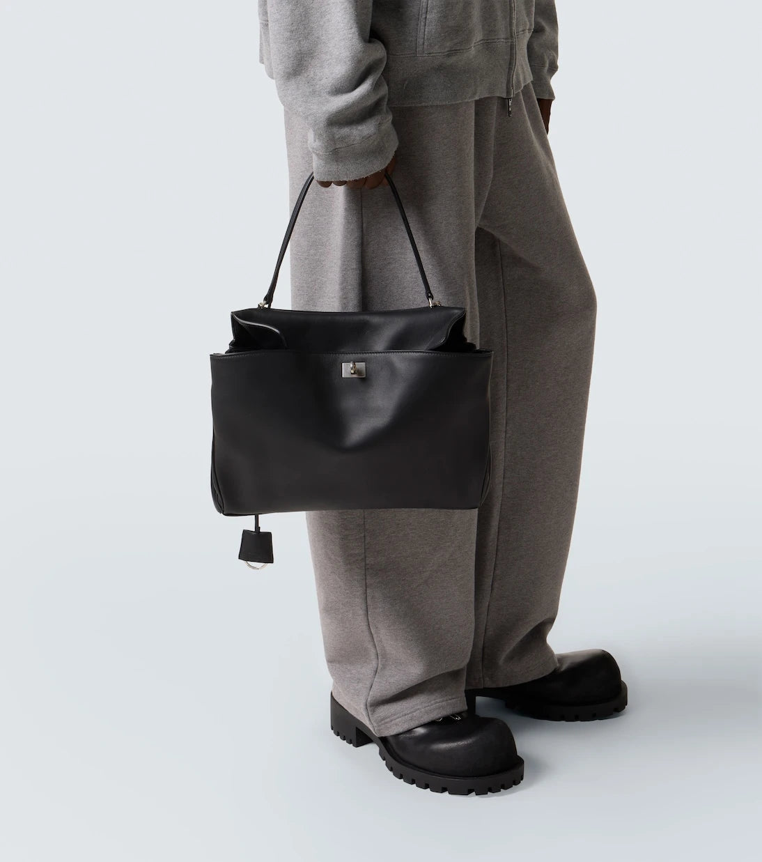 Balenciaga - Rodeo Medium leather shoulder bag