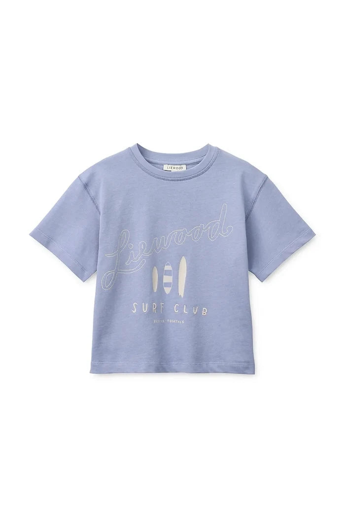 Liewood Tyler Placement SS T-shirt Çocuk Pamuklu Tişört