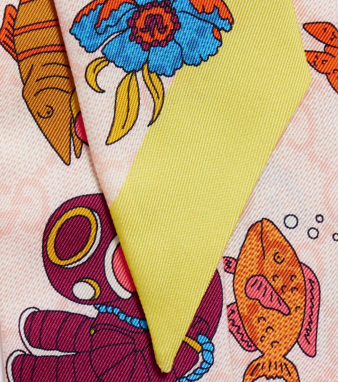 Gucci - Printed silk twill scarf