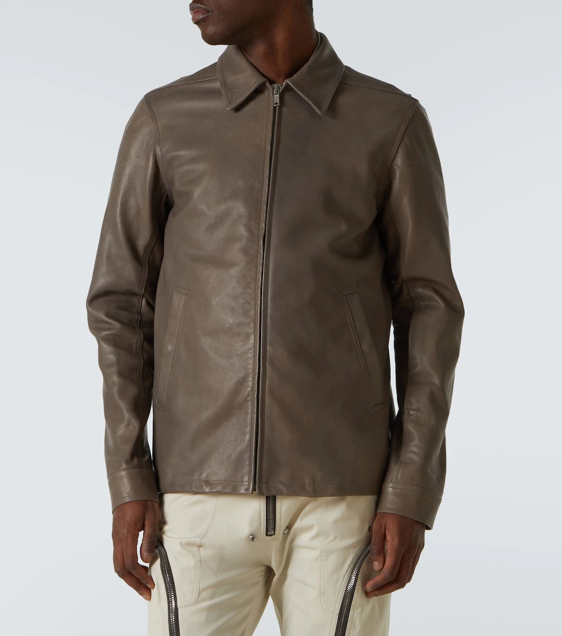 Rick Owens - Brad leather jacket