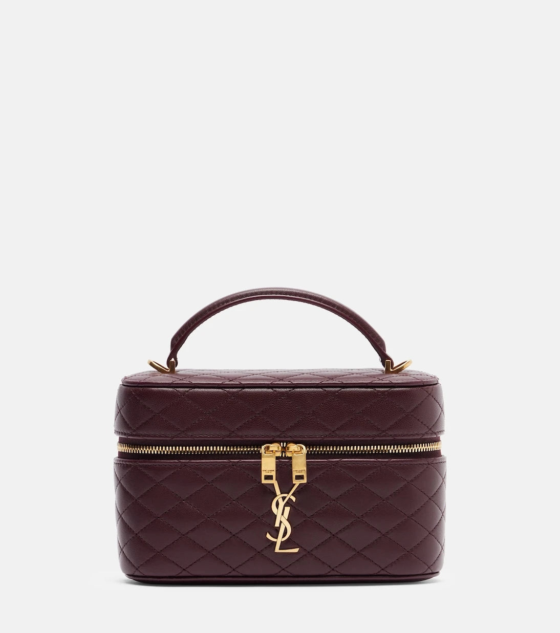 Saint Laurent - Gaby patent leather vanity bag