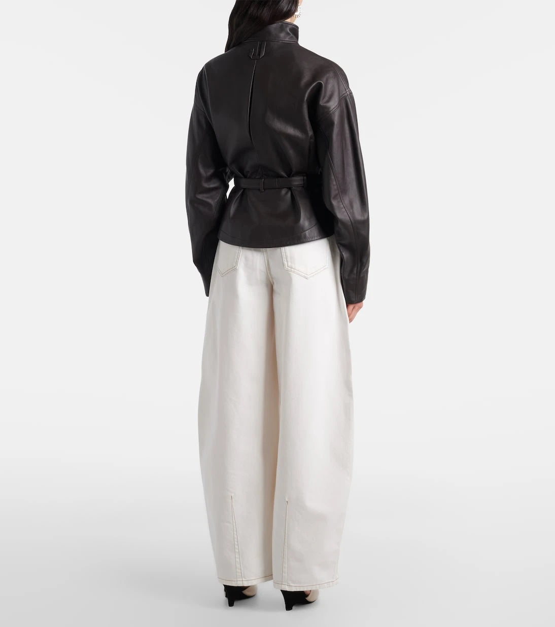 Jacquemus - Ovalo De-Nîmes barrel-leg jeans