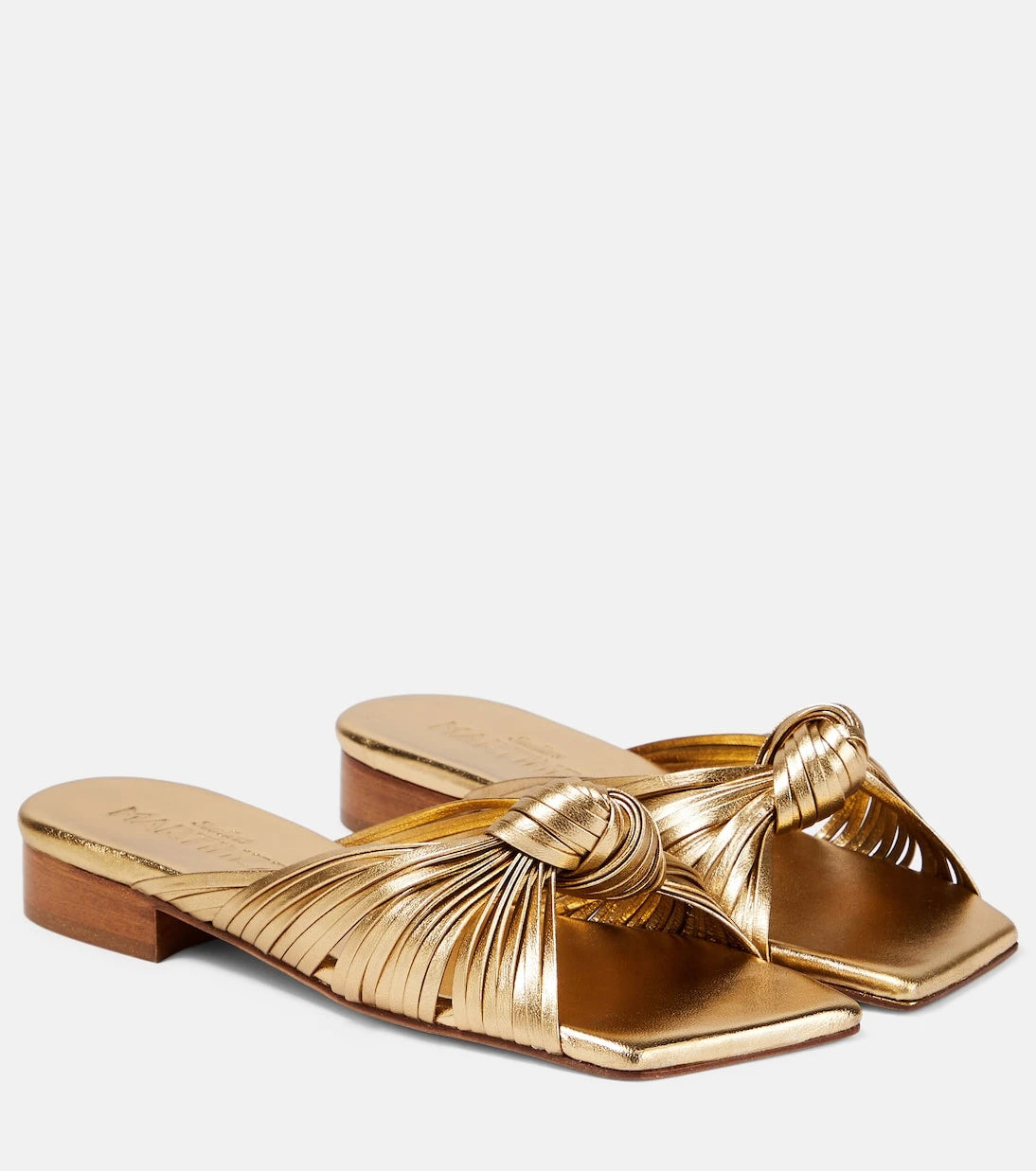Souliers Martinez - Feston leather sandals