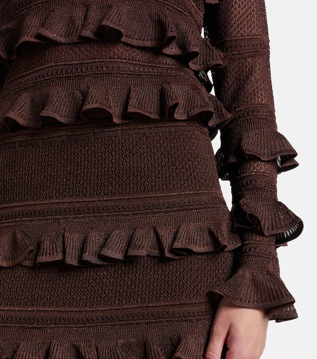 Zimmermann - Hypnotic ruffled top