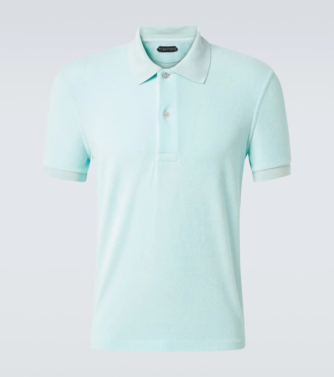 Tom Ford - Cotton-blend terry polo shirt