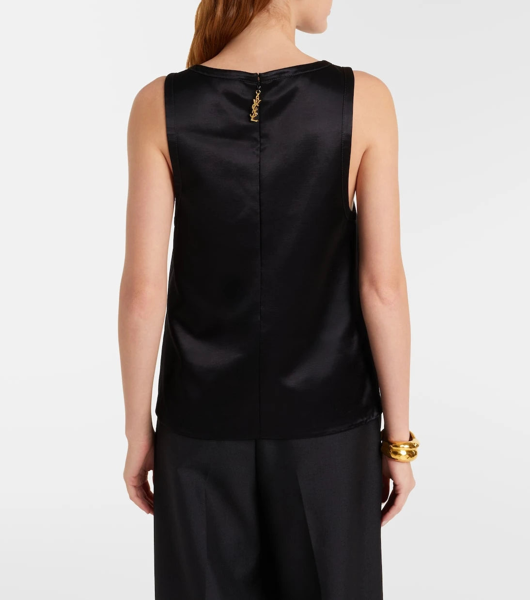 Saint Laurent - Cassandre satin top