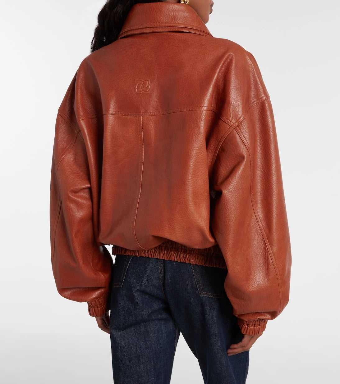 Magda Butrym - Leather blouson jacket