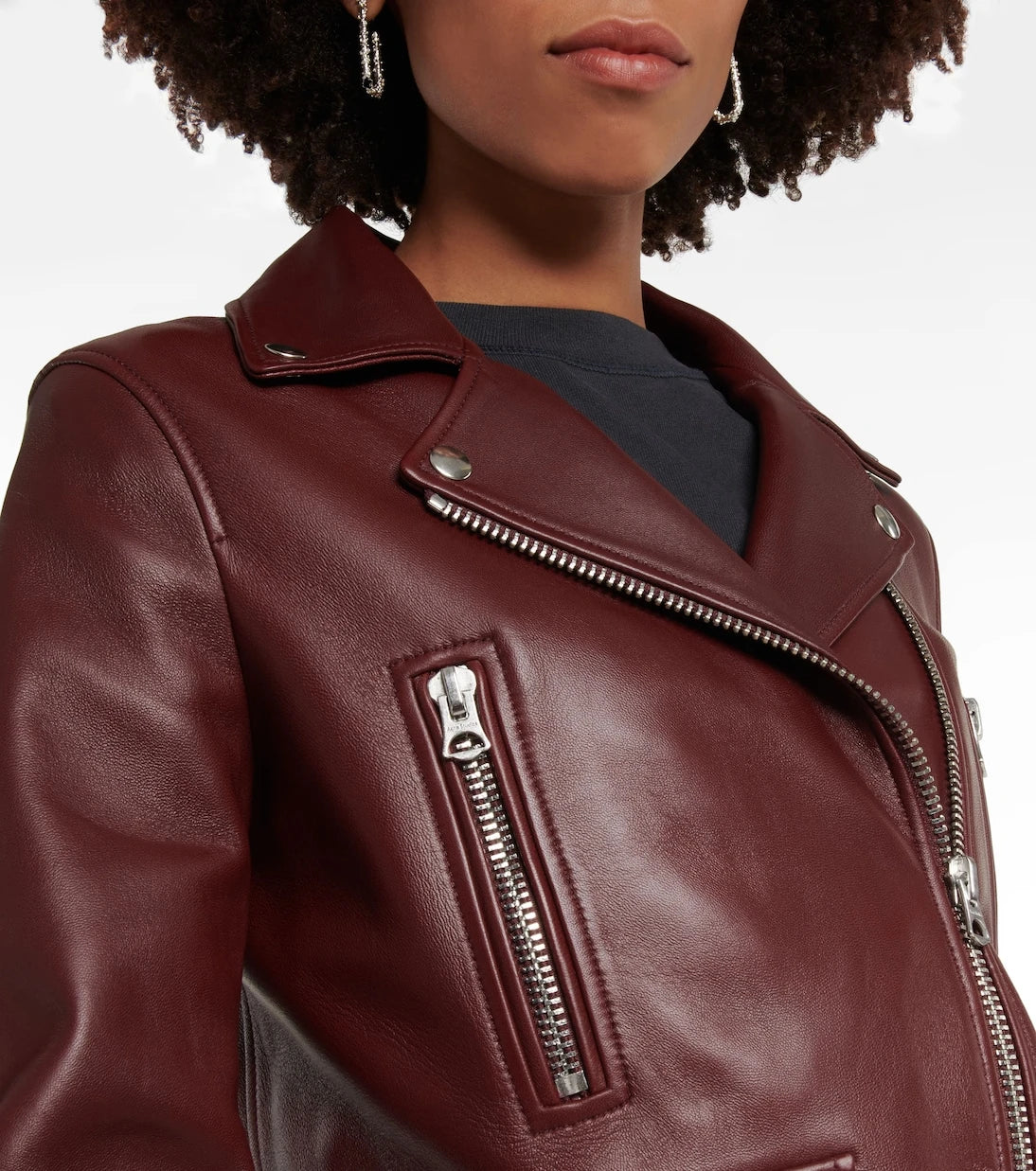Acne Studios - Leather biker jacket