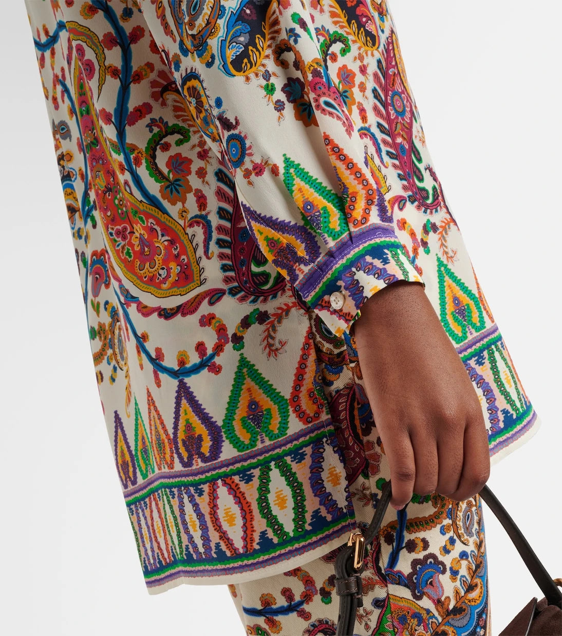 Etro - Paisley printed silk shirt