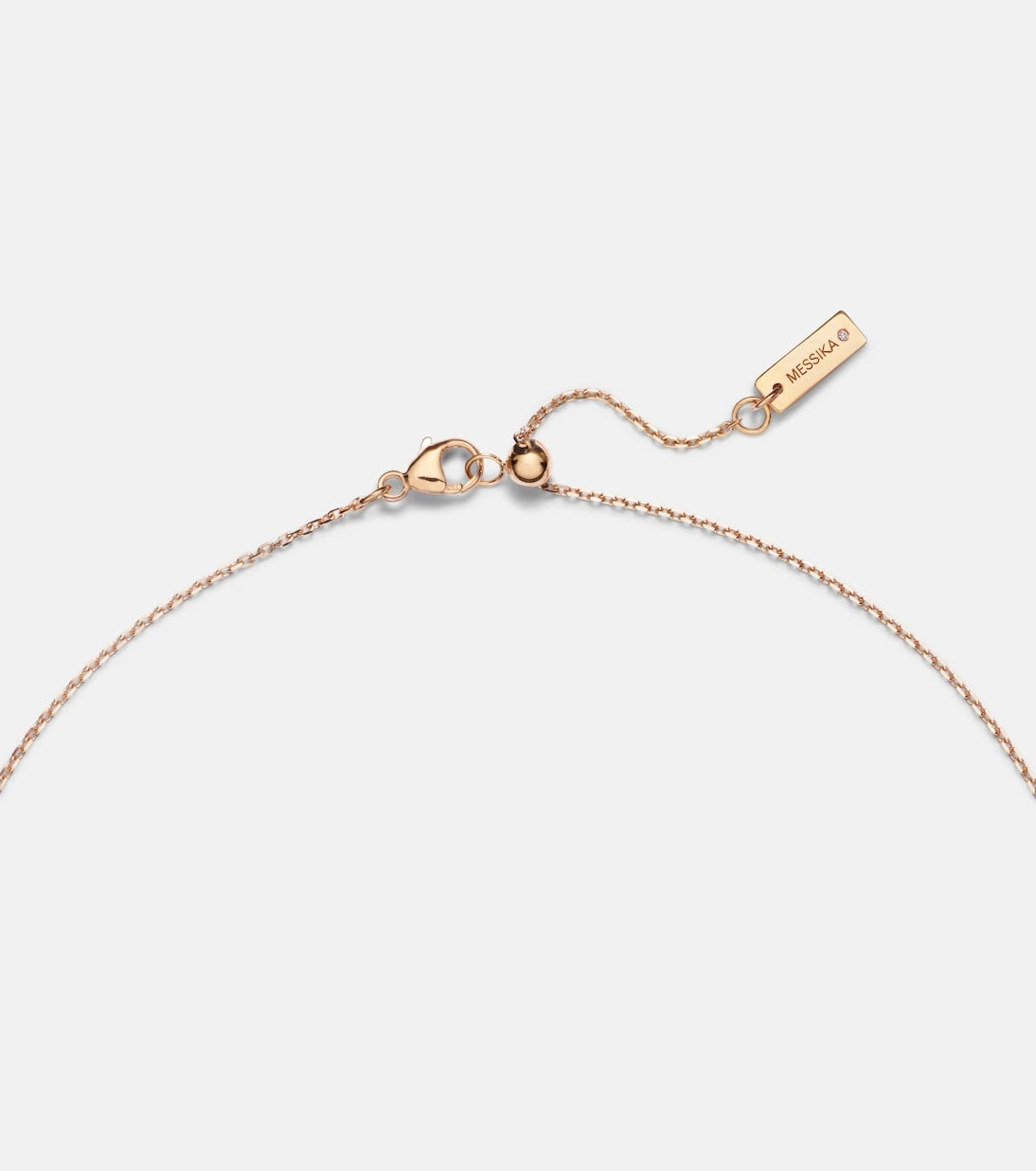 Messika - Move Uno Large 18kt rose gold necklace with diamonds
