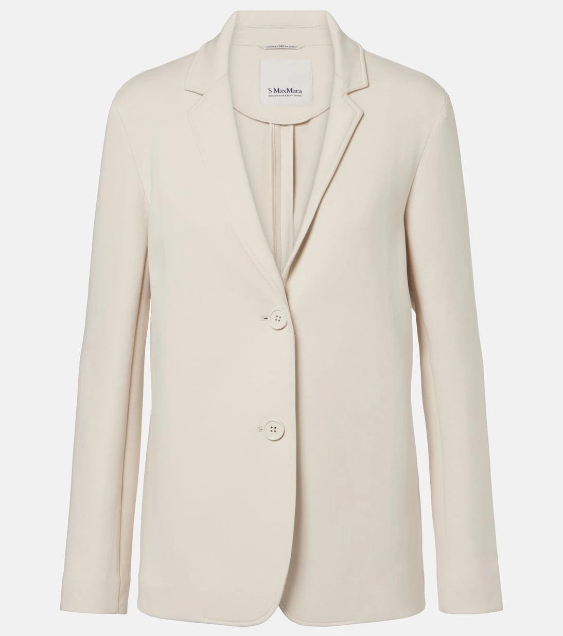'S Max Mara - بليزر ماتولو من القطن المخلوط الجيرسيه