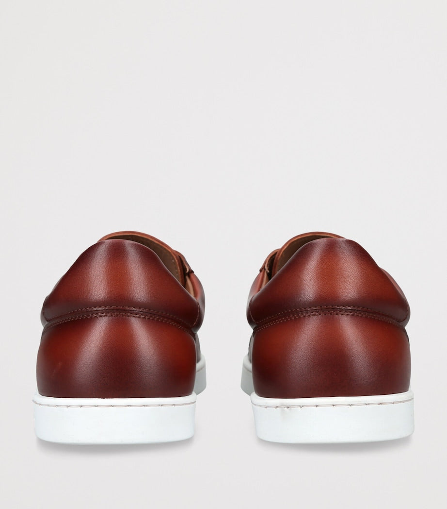 Magnanni Leather Low-Top Sneakers