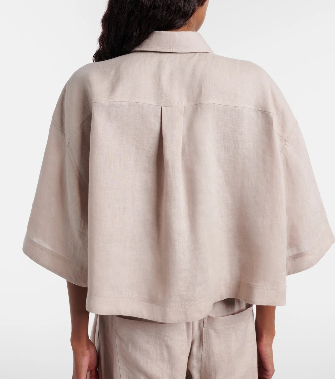 Brunello Cucinelli - Oversized linen shirt
