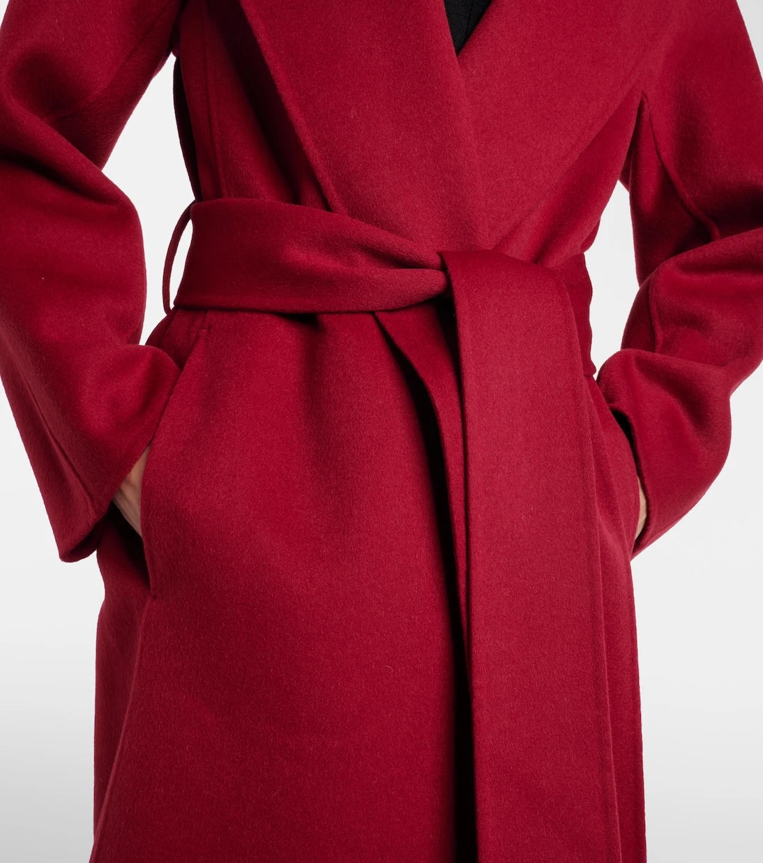 Joseph - Wool and cashmere wrap coat