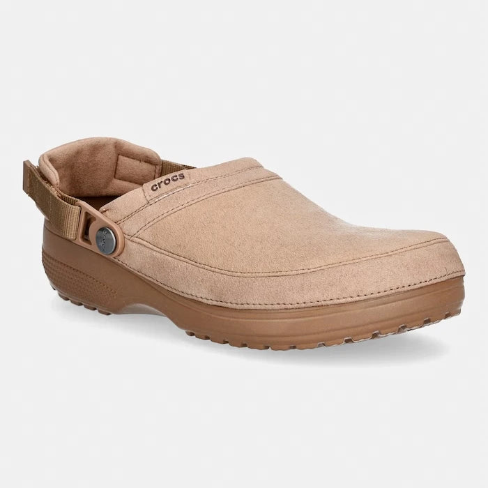 Crocs чехли Classic Crafted Vegan Suede Cg