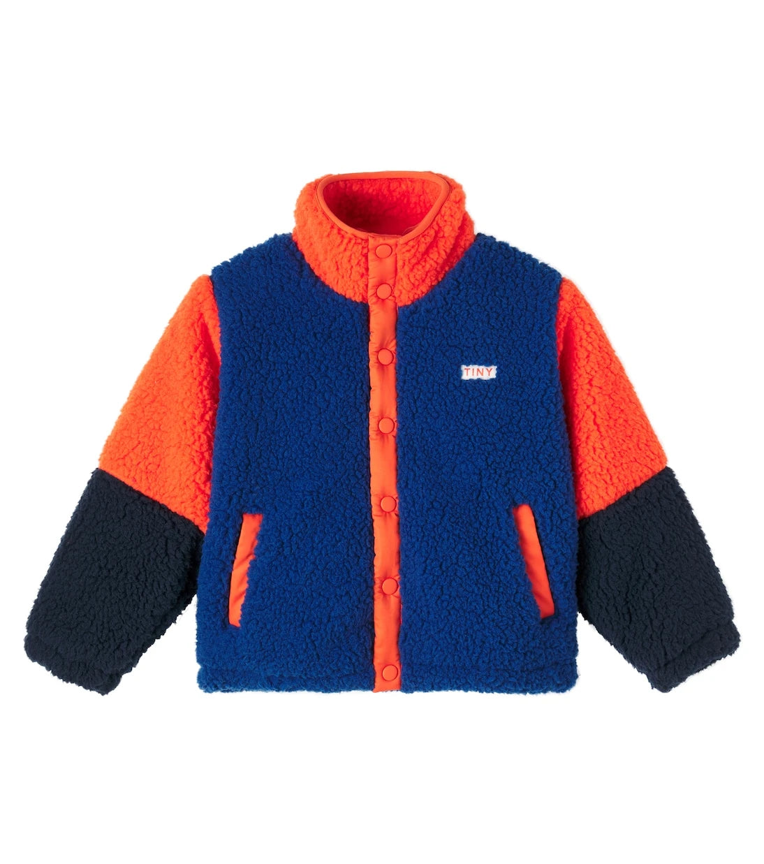 Tinycottons - Colorblocked fleece jacket