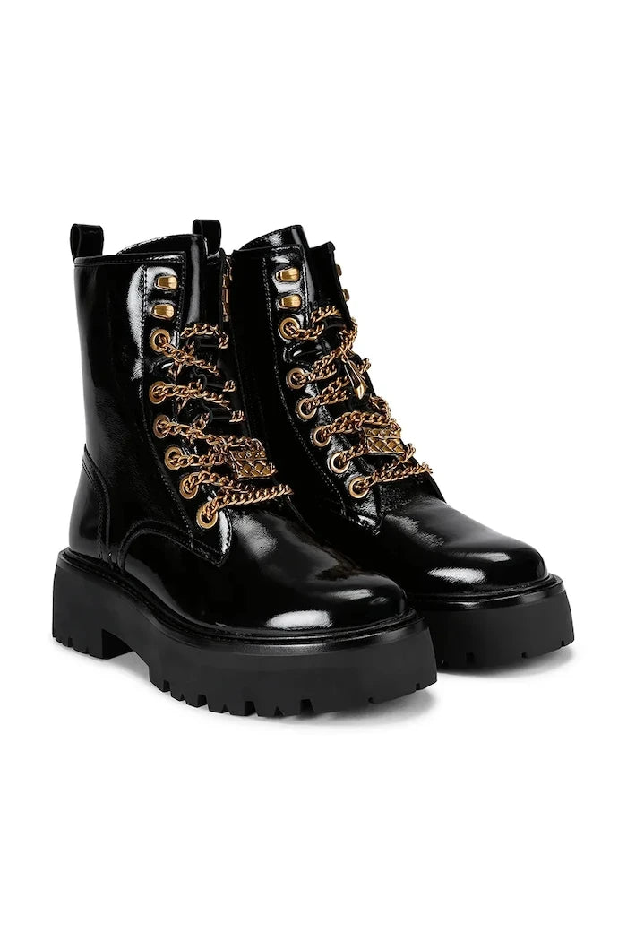 Кожени кубинки Kurt Geiger London Matilda Charm